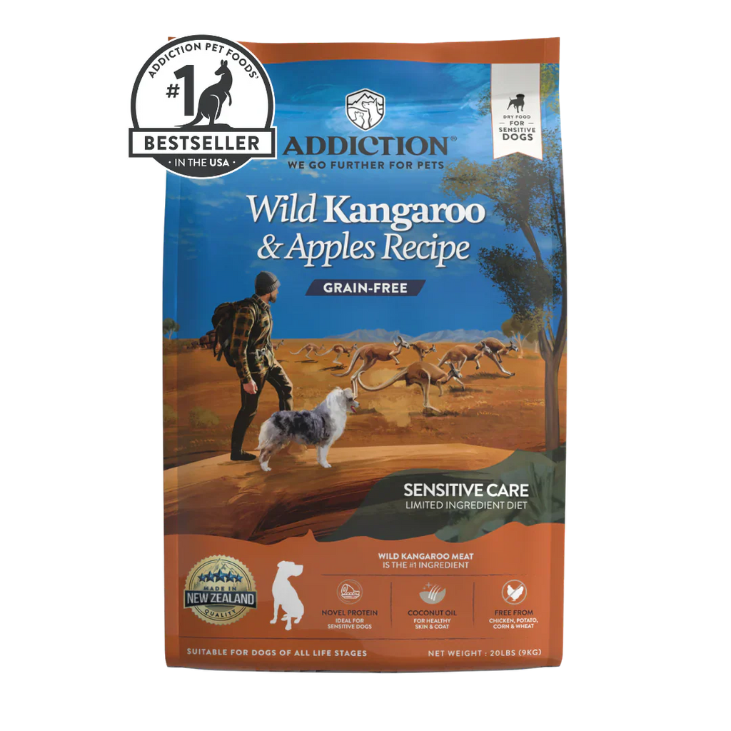 Wild Kangaroo & Apples Recipe Dry Dog Food